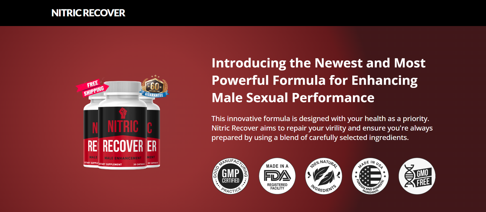 Nitric Recover Reviews USA, Nitric Recover USA, Nitric Recover, Nitric Recover Review